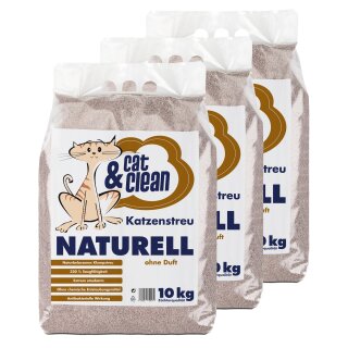 Kopie von 3 x 10 kg Cat & Clean® Naturell ohne Duft